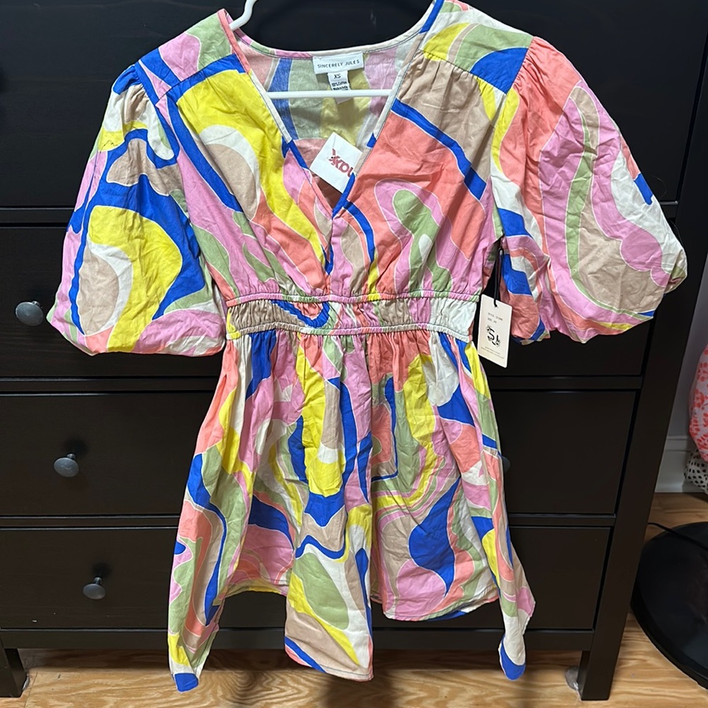Sincerely Jules colorful dress
